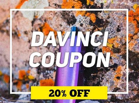 Davinci vaporizer coupon  It is used to get more vapor from your Davinci Portable versus the IQC flat mouthpiece and can double as a 10mm water pipe adapter and even can be modified with the IQ WPA to become to fit a 14mm female port for your water pipe