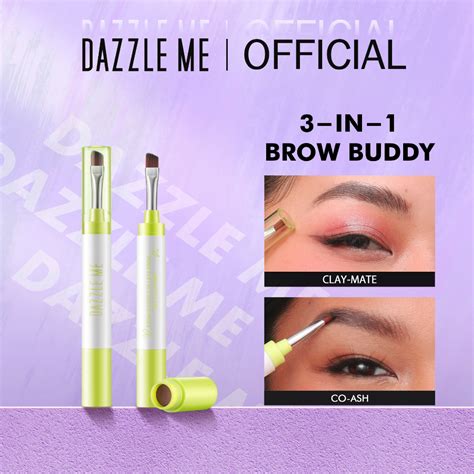 Dazzle me brow buddy  DAZZLE ME Misty Matte Lip Cream | Silky Kiss Lip Matte Non Sticky 12 Jam Tahan Air Lipcream