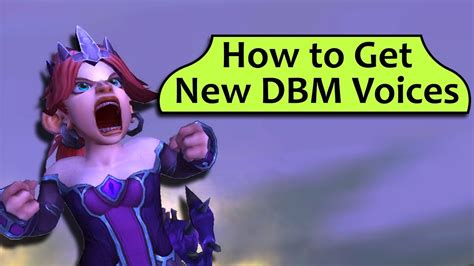 Dbm voice packs Support for voice packs in many different supported languages