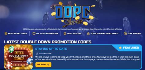 Ddpcshares latest double down promotion codes Link 1 - 250K - in Free Double Down Chips 11