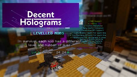 Decent hologram plugin PLAYER placeholders (110, 55 aliases): PLAYER placeholders are used directly with a player, such as with player chat prefixes and scoreboards