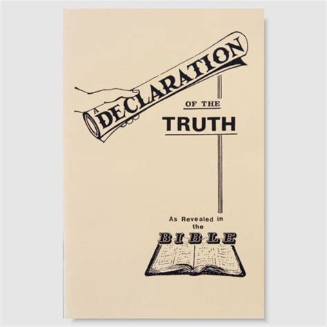 Declaration of truth figgerits m
