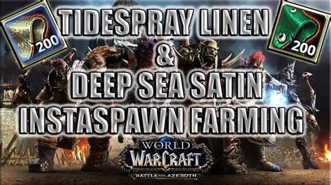 Deep sea satin farming Де я можу вирощувати Deep Sea Satin? Deep Sea Satin Farming Spot 1 – Vol’dun Це найкраще місце для вбивства Deep Sea Satin Sethrak у Vol’dun