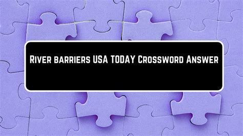 Defensive barriers crossword clue  Answer
