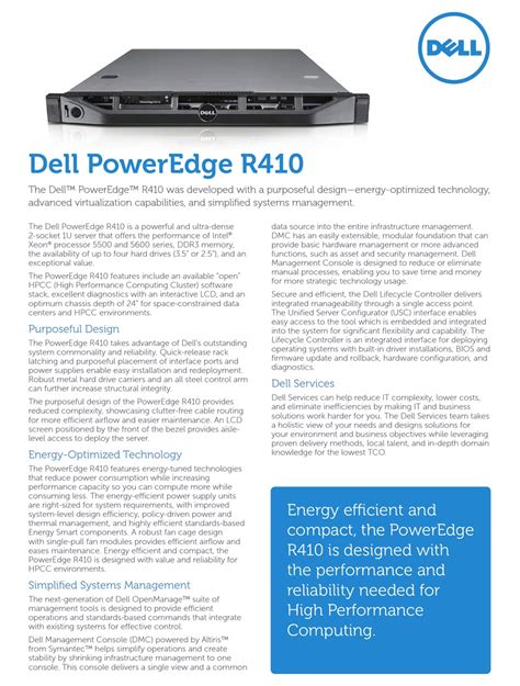 Dell poweredge r410 manual  The diagnostics utility is launched
