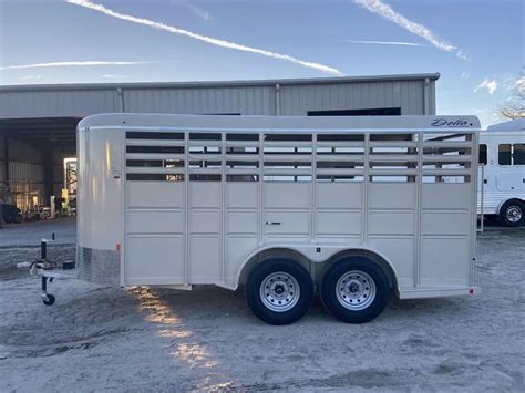 2024 Delta 600HD livestock trailer in Marlow, OK - Purple Wave