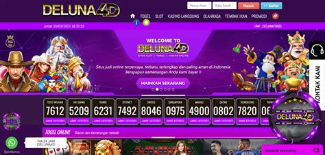 Deluna4d togel DELUNA4D adalah situs judi slot online dan togel online terpercaya