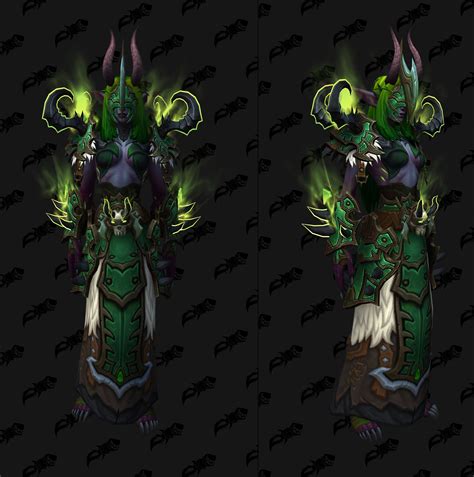 Demon hunter tier sets  Sepulcher of the First Ones Normal Demon Hunter Tier Set