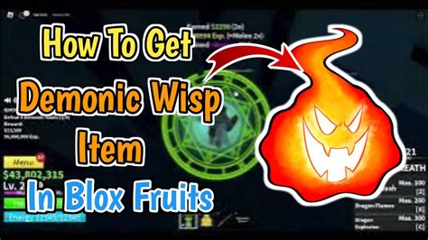 Demonic wisp blox fruits  Because of this, it’s important that you get a good devil fruit if you wish to become as strong as you can be