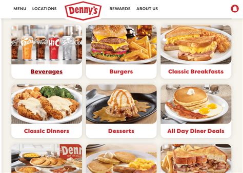 Denny's blue angel menu  $7