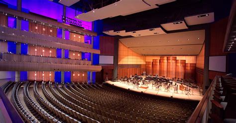 Devos performance hall view from my seat  Fabulous concert