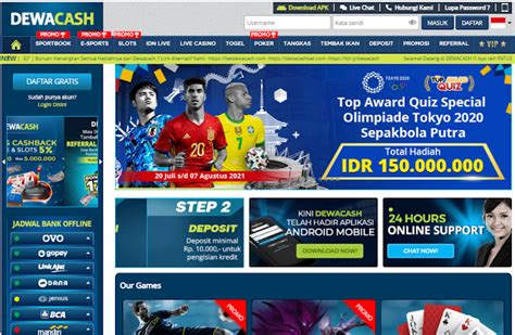 Dewancash link alternatif DEWANCASH adalah situs judi slot online maxwin terbaik dan terpercaya di Indonesia yang menyediakan game slot gacor dengan RTP slot tertinggi saat ini