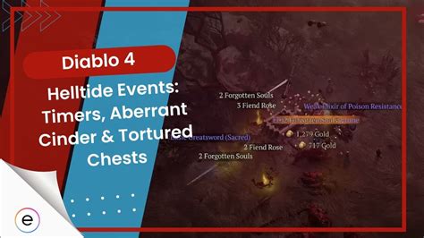 Diablo 4 helltide tracker 1 level scaling inside dungeons and most overworld territories has been adjusted