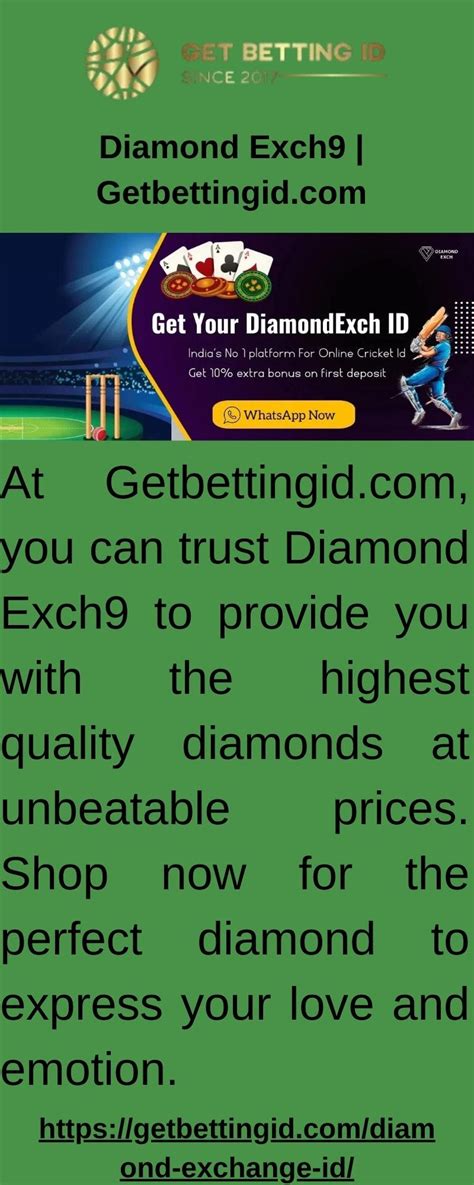Diamond exch9  Make appropriate choices based on your personal strategies