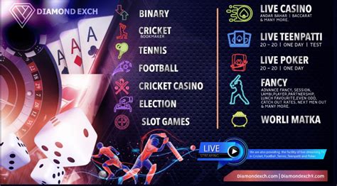 Diamondexch admin panel  WebThe Diamondexch9 offers a great place to play your favourite Teen Patti game Diamondexch9 betting exchange is an online wagering exchange service that enables bettors to bet on fantasy sports and other online casino