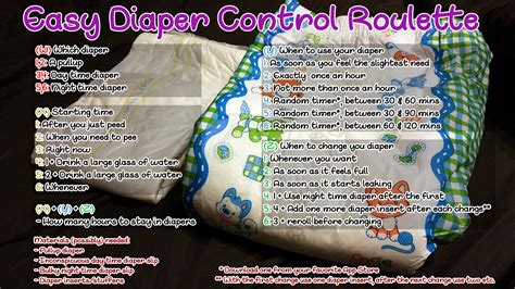 Diaper sissy roulette  Unless it looks like you're smuggling something you should be fine