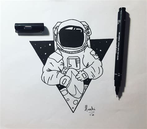 Dibujos fáciles de astronautas Astronautas en una base lunar Dibujo para colorear