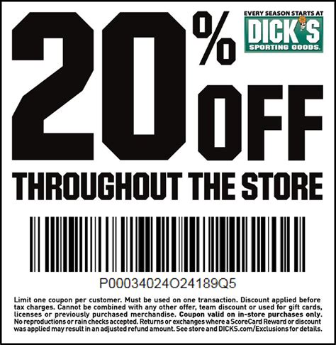 Dicks sporting goods cupons  Save 10% off with this Coupon