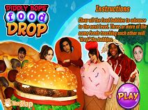 Diddly bops food drop game  Debs, which