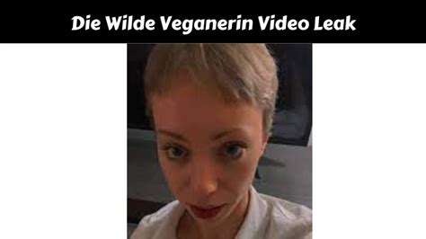 Die wilde veganerin nudes  She recently promoted her OF account