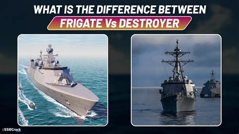 Difference between destroyer and destroyer escort Warships are a key part of a navy’s surface fleet and come in a variety of shapes and sizes depending on their capabilities and functions
