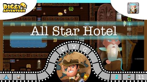 Diggy's adventure all star hotel Timestamps for video