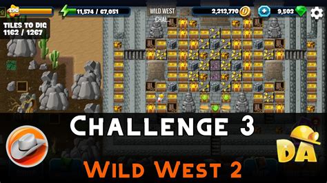 Diggy wild west challenge 3  galactic wars vs2023