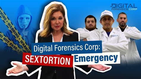Digital forensics corp sextortion reviews With the help of Mark Daniel from Digital Forensics Corporation, Dr