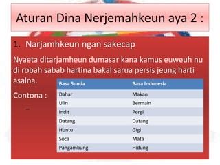 Dina narjamahkeun teh aya com | Terjemahan