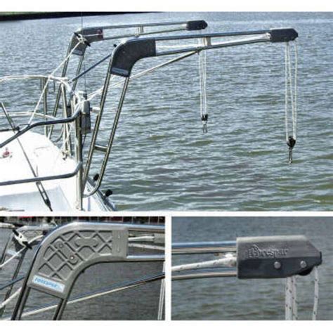 Dinghy davit systems for sailboats 00