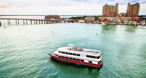 Dinner cruise in destin fl  Whether you’re looking to embark on an exhilarating Snorkel & Dolphin Cruise, a family-friendly Daytime Dolphin Tour, or a romantic Dolphin Sunset Cruise, we have the perfect adventure for you