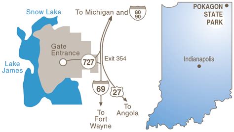 Directions to pokagon state park 1077 (438)