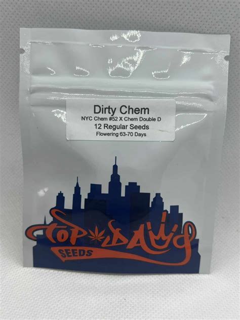 Dirty chem by top dawg seeds  DIRTY CHEM – NYC CHEM #52 X CHEM DOUBLE D quantity