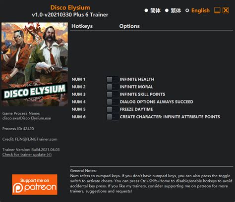 Disco elysium cheat engine ntwtf