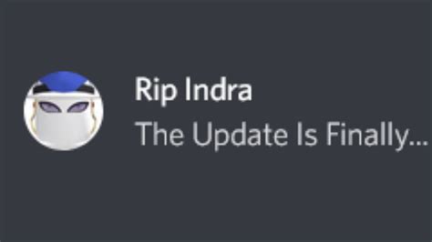 Discord do rip indra Erin is an MISC