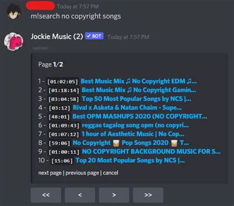 Discord jockie music commands  Jockie Music