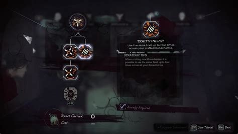 Dishonored 2 trait synergy Bonecharms and runes can be crafted