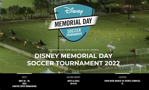 Disney world soccer tournament 2022  2011/12 - U8 Fall Rec
