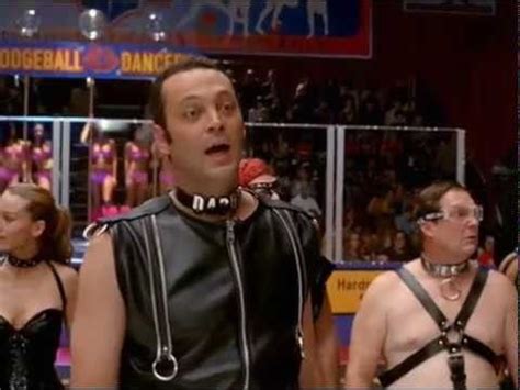 Dodgeball movie leather outfits  "If you can dodge a wrench, you can dodge a ball