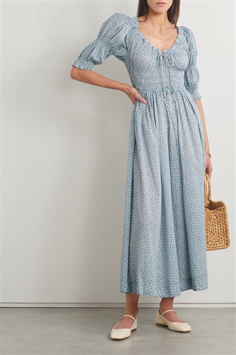 Doen solona dress  There are bucolic midi and maxi floral dresses for nearly half
