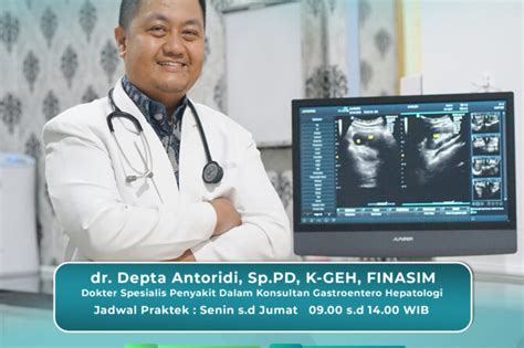 Dokter spesialis gastroenterologi di jakarta timur Dokter Spesialis Gastroenterologi Dan Hepatologi (Sppd-KGEH) Seorang dokter penyakit dalam spesialis gastroenterologi memiliki tugas untuk menangani penyakit pada pencernaan