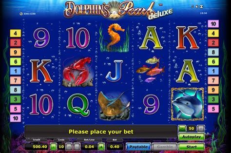 Dolphins pearl deluxe online spielen  Play with the dolphins in this fascinating and lively maritime adventure! Dolphin’s Pearl™ deluxe is an exciting 10-line, 5-reel version of the legendary video slot classic
