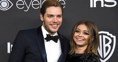 Dominic sherwood dating history Sarah Hyland Sends Dominic Sherwood A Bunny Battle Video On Easter