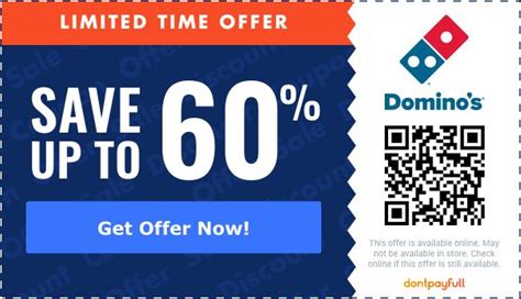 Domino's uk voucher code  Get code 239490