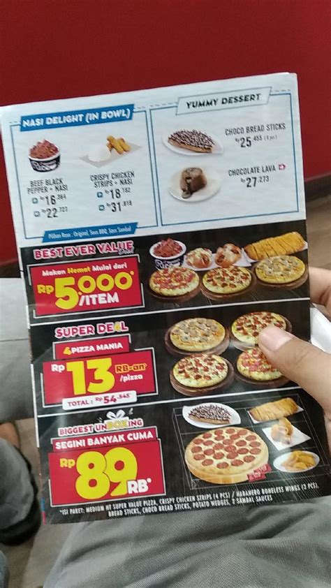 Domino pizza batubulan  View Full Menu