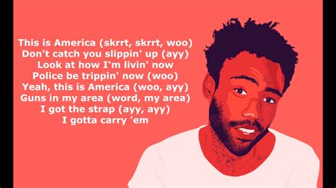 Donald glover this is america songtext The essay analyzes Donald Glover's song "This is America" with insight into its portrayal of oppression, violence, and distraction