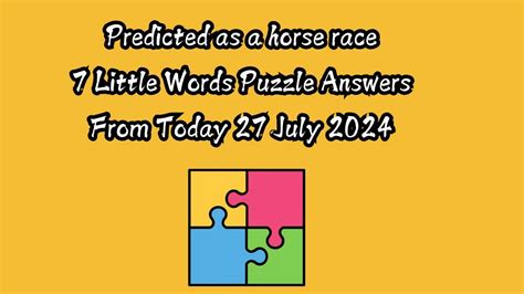 Doncaster horse race crossword clue  Here are the possible solutions for "Annual horse race run at Doncaster since 1776" clue