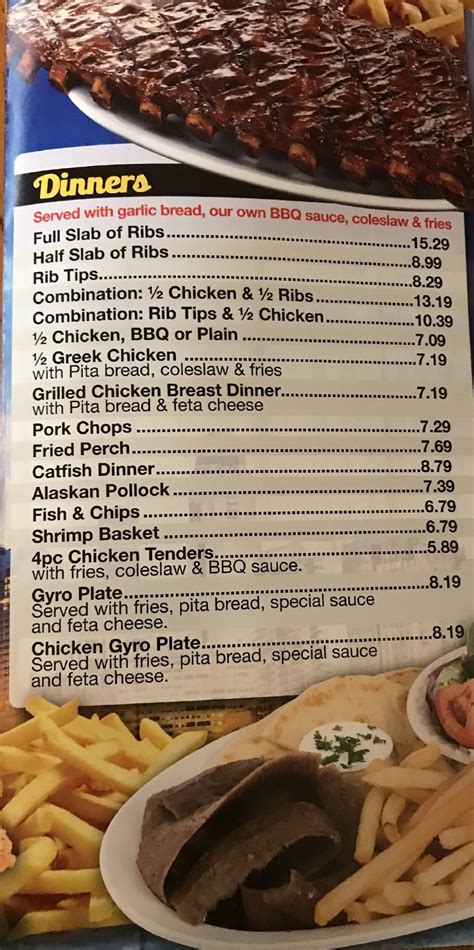 Donny's king gyros menu  The cheapest item on the menu is 8oz Coleslaw, which costs $0