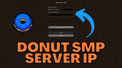 Donut smp ip port  New 1