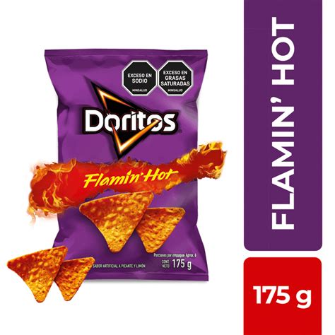 Doritos flamin hot jumbo <b>gninnigeb eht ta D a dedda dna sotirf deman ynapmoc eht htiw rehtegot drow hsinapS eht xim neht dluow eH </b>